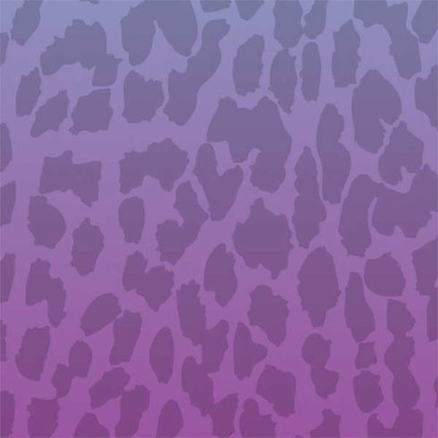 Cheetah Print Purple and Blue Nintendo 2DS XL (2017) Skin